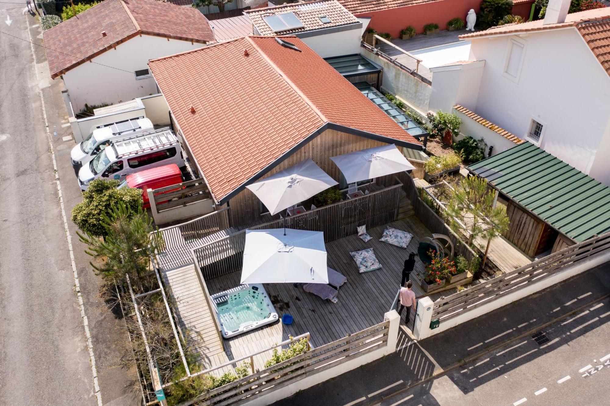Ted Surf House Bed & Breakfast Capbreton Exterior foto
