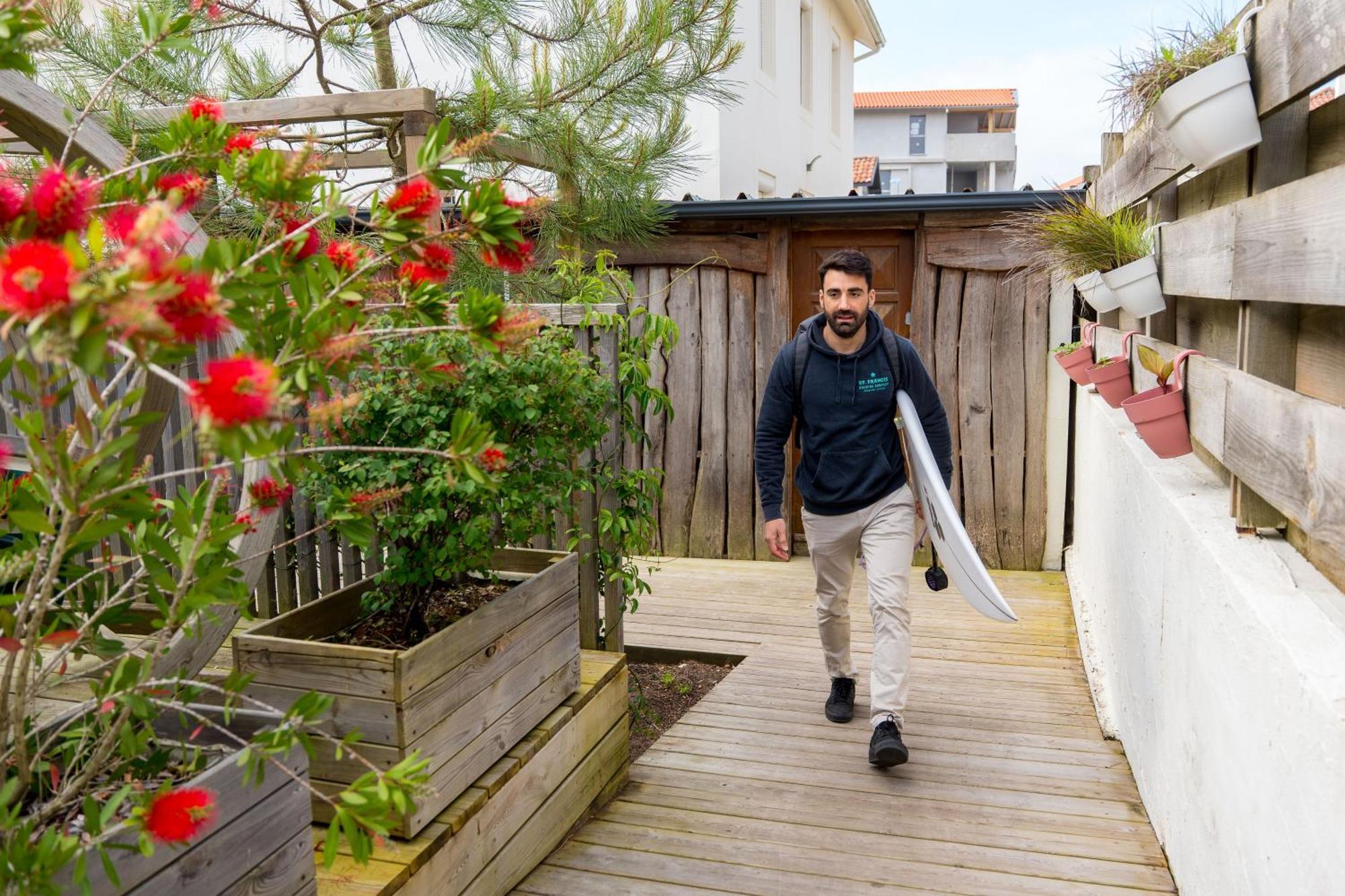 Ted Surf House Bed & Breakfast Capbreton Exterior foto