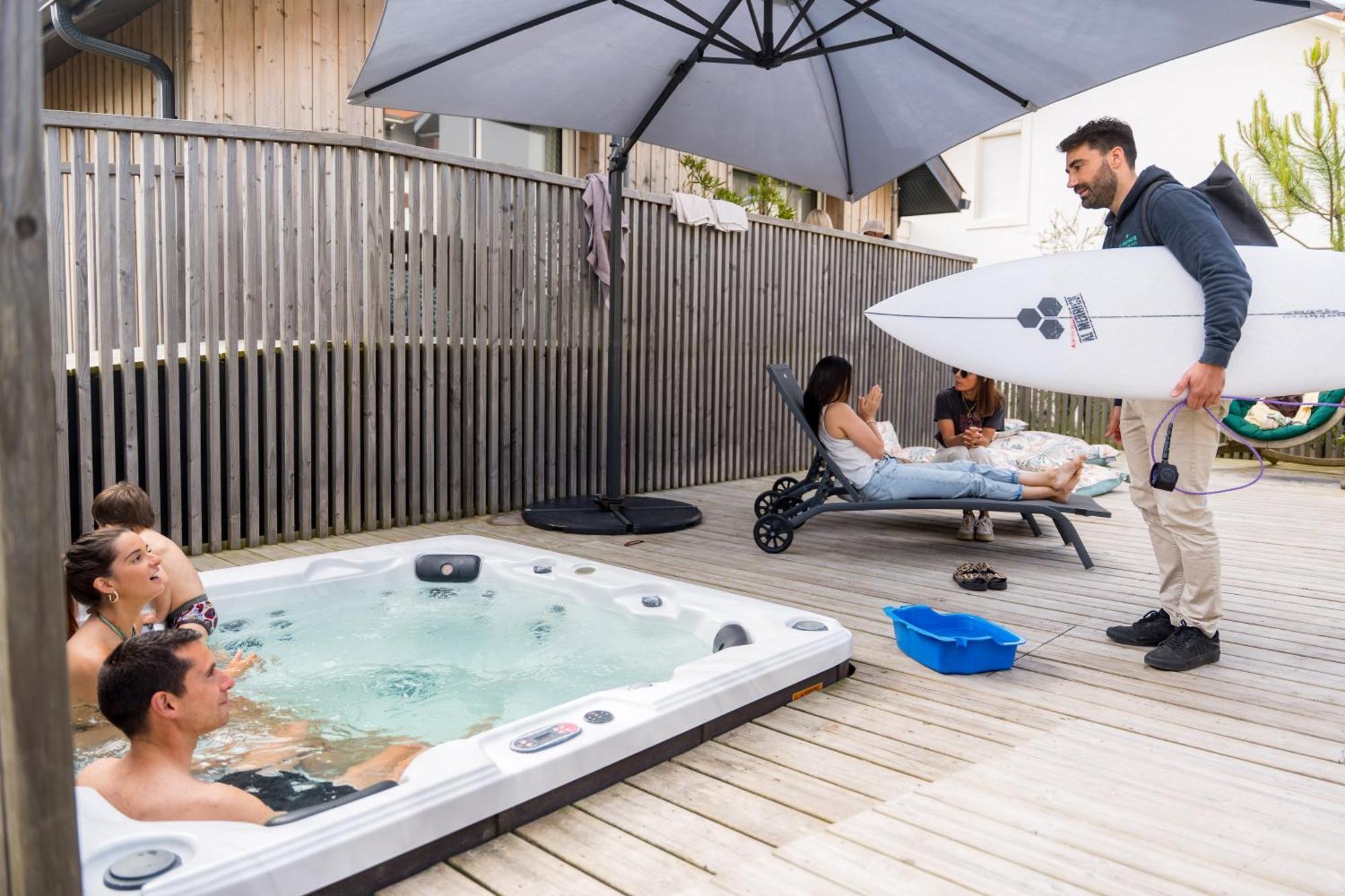 Ted Surf House Bed & Breakfast Capbreton Exterior foto